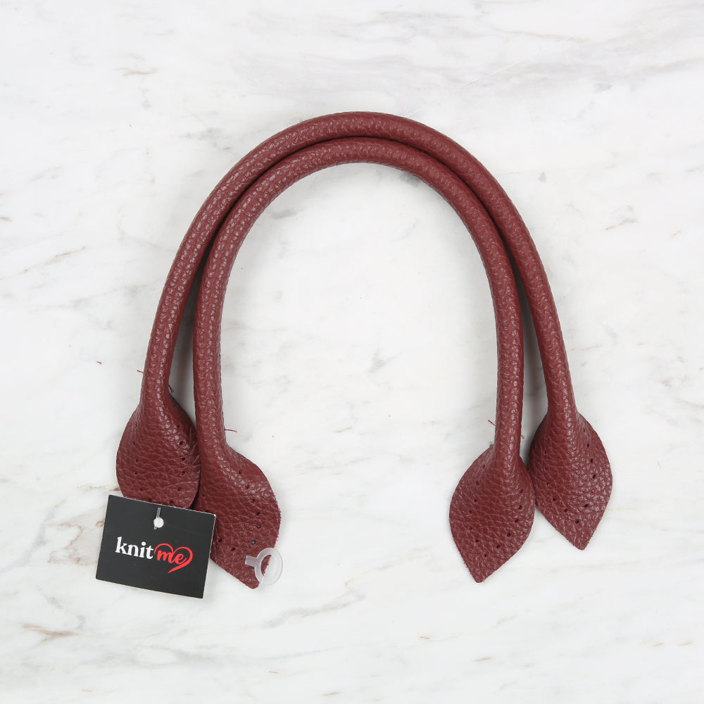 Knitme Penguen Çanta Askısı 43 cm Bordo BA-0042